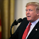 President Trump speaks in the White House on October 17, 2018